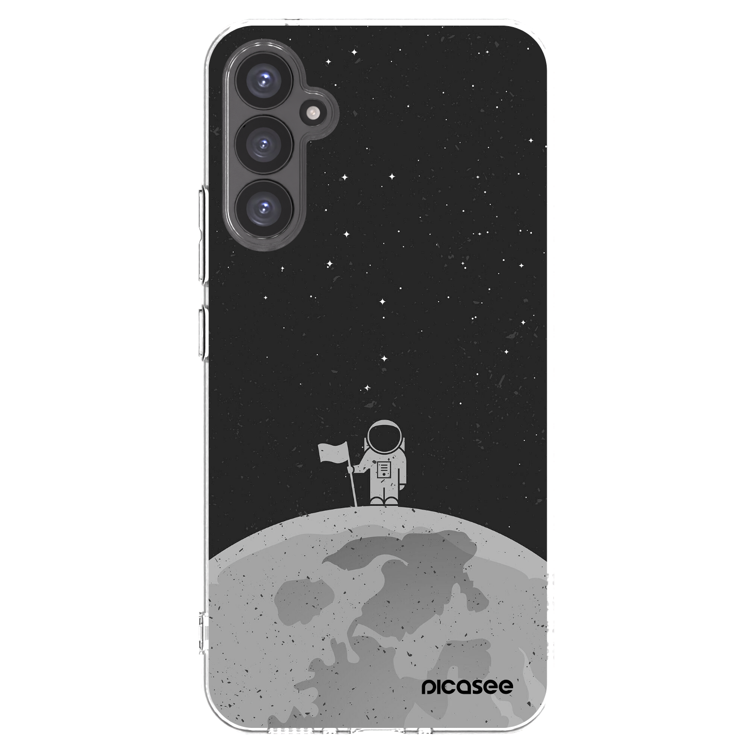 Picasee átlátszó szilikon tok az alábbi mobiltelefonokra Samsung Galaxy A34 5G A346B - Astronaut