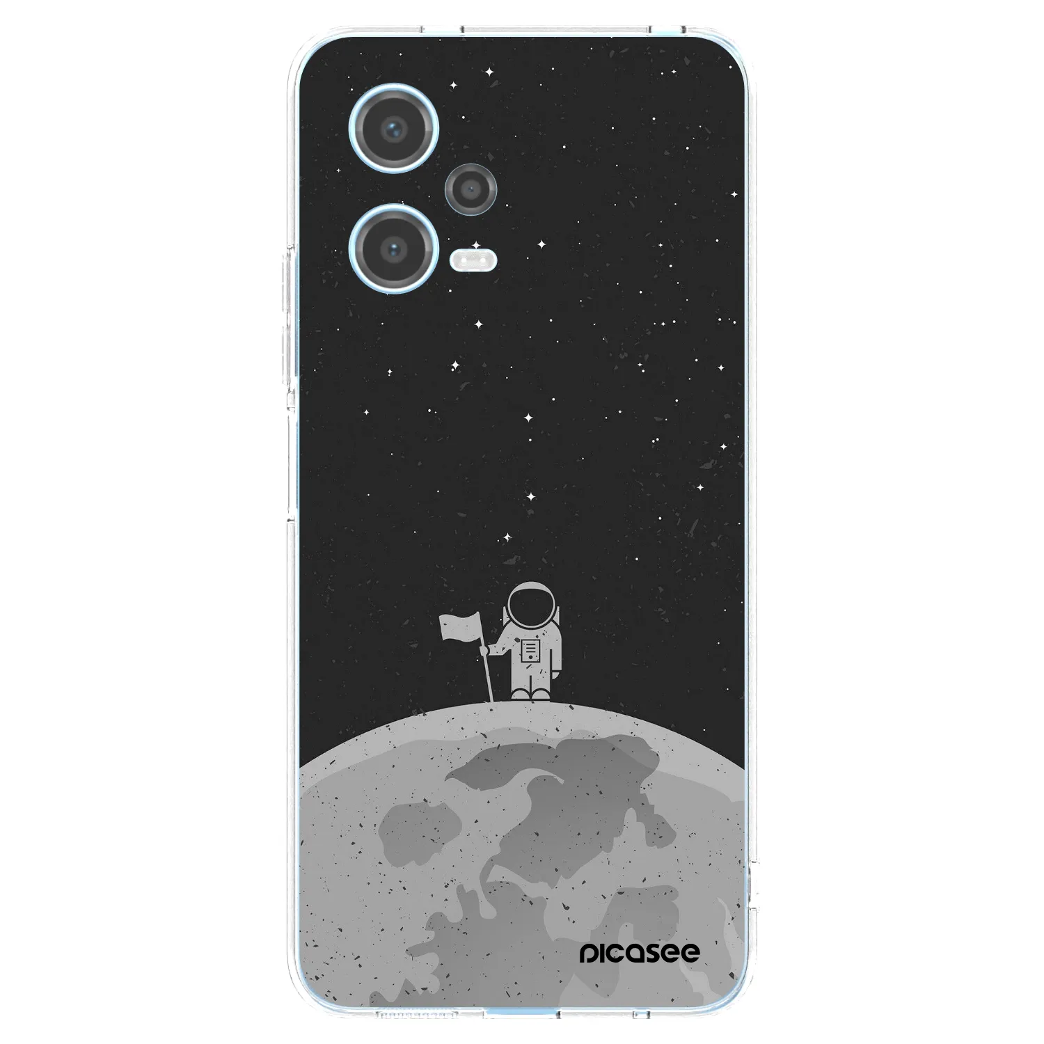 Picasee átlátszó szilikon tok az alábbi mobiltelefonokra Xiaomi Redmi Note 12 5G - Astronaut