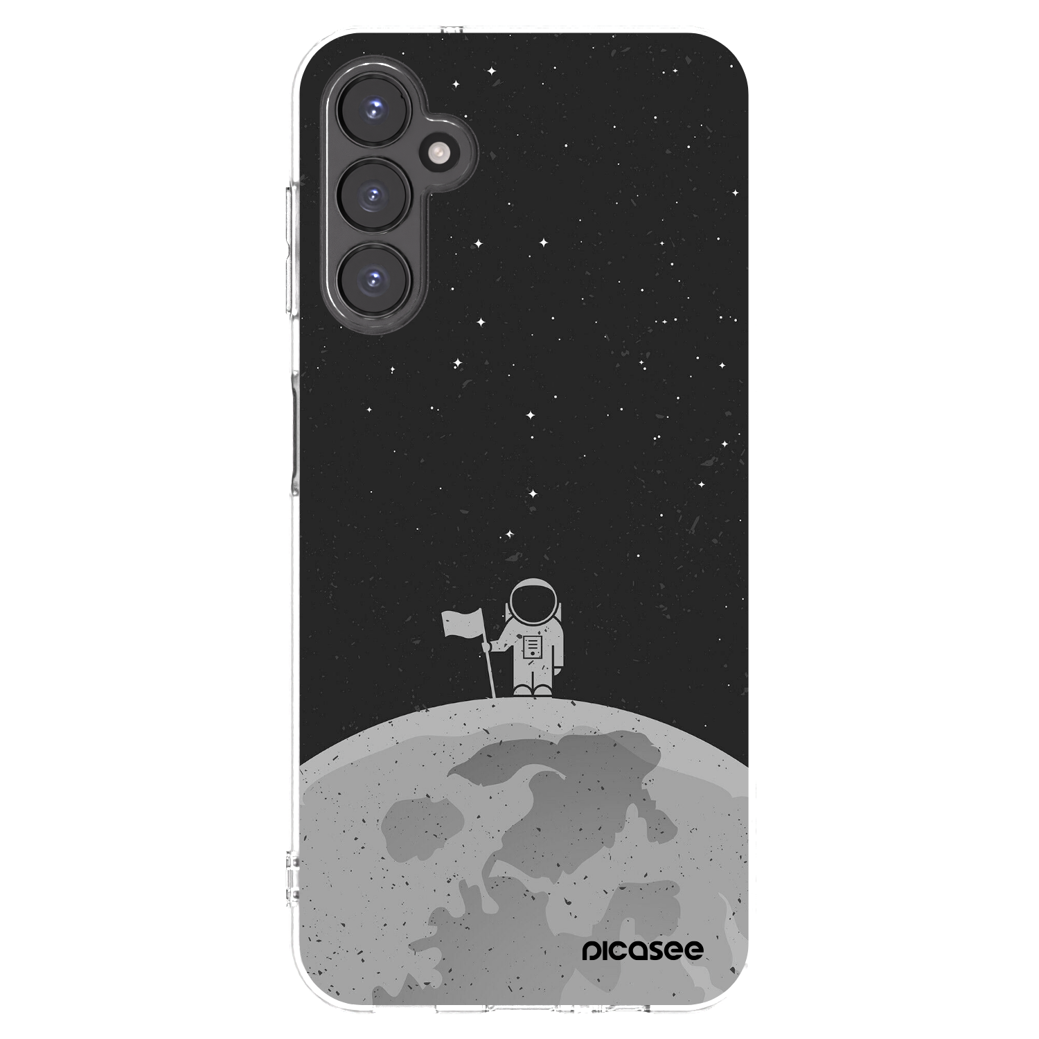 Picasee átlátszó szilikon tok az alábbi mobiltelefonokra Samsung Galaxy A14 5G A146P - Astronaut