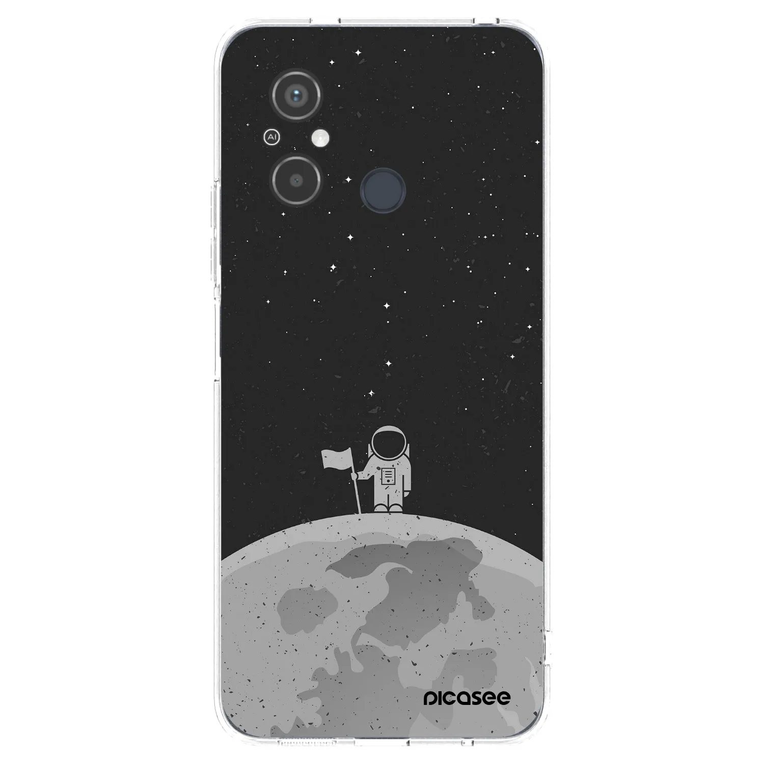 Picasee átlátszó szilikon tok az alábbi mobiltelefonokra Xiaomi Redmi 12C - Astronaut