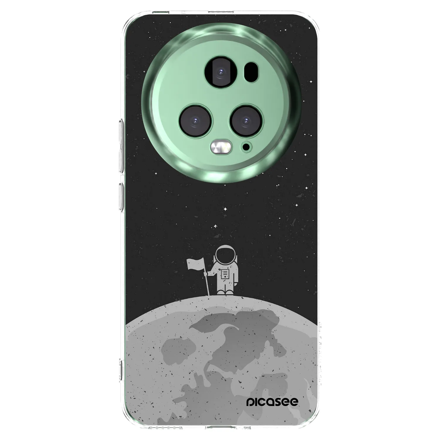 Picasee átlátszó szilikon tok az alábbi mobiltelefonokra Honor Magic5 Pro - Astronaut