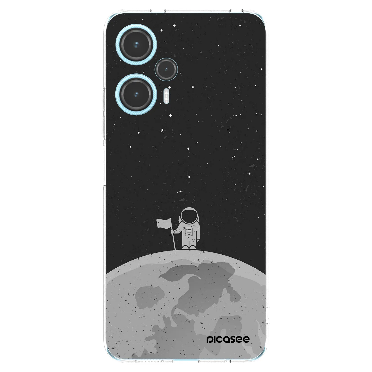 Picasee átlátszó szilikon tok az alábbi mobiltelefonokra Xiaomi Poco F5 - Astronaut