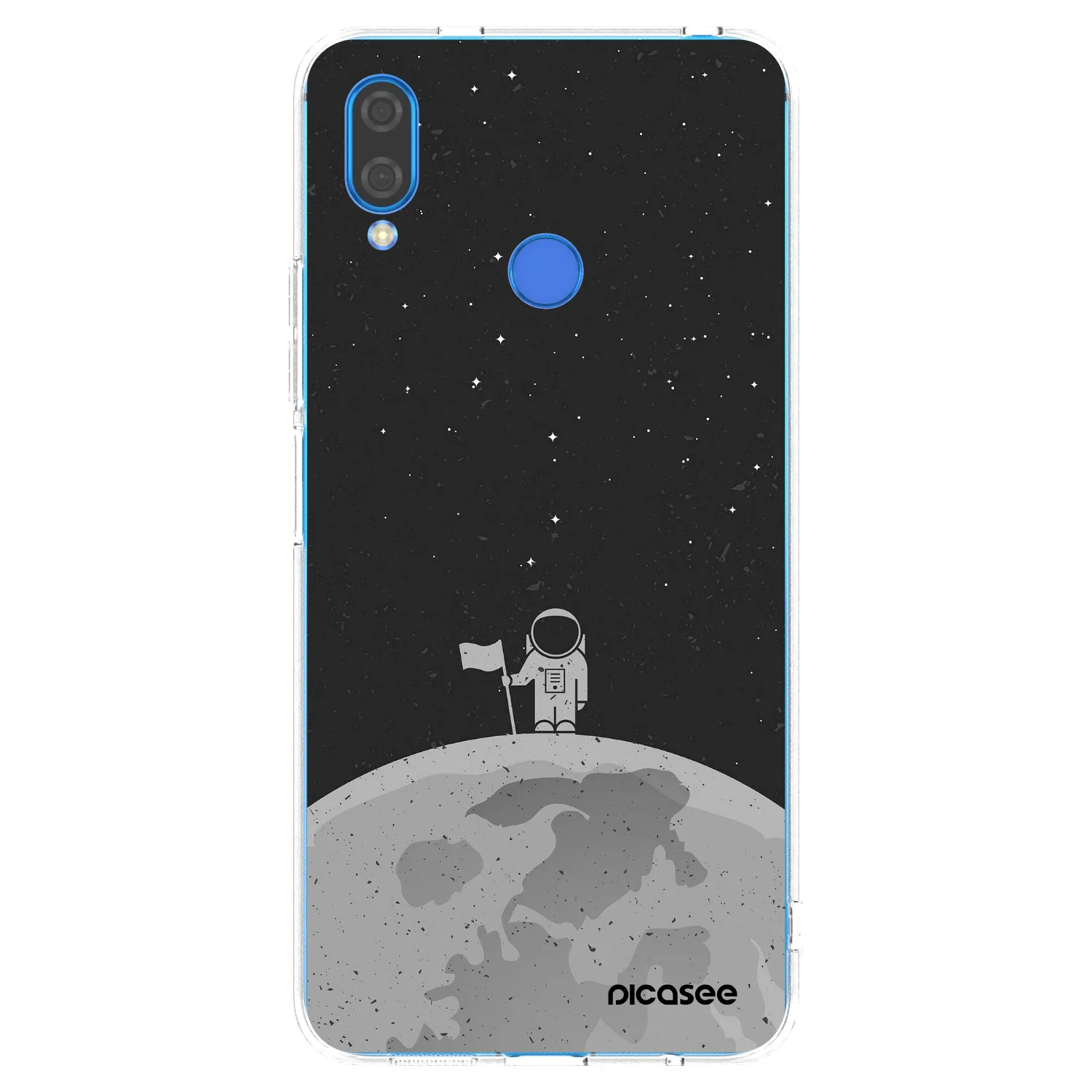 Picasee átlátszó szilikon tok az alábbi mobiltelefonokra Huawei Nova 3i - Astronaut