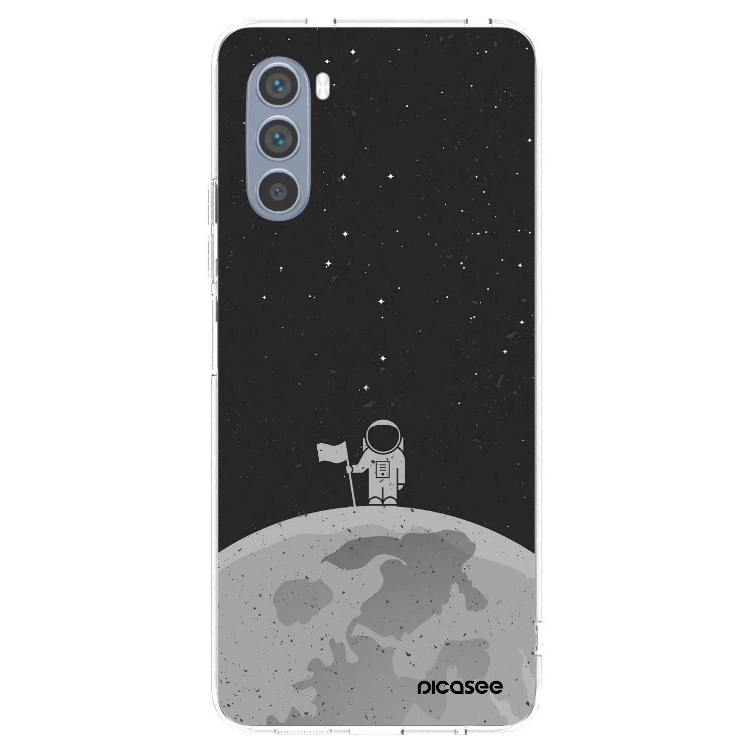 Picasee átlátszó szilikon tok az alábbi mobiltelefonokra Motorola Moto G62 - Astronaut
