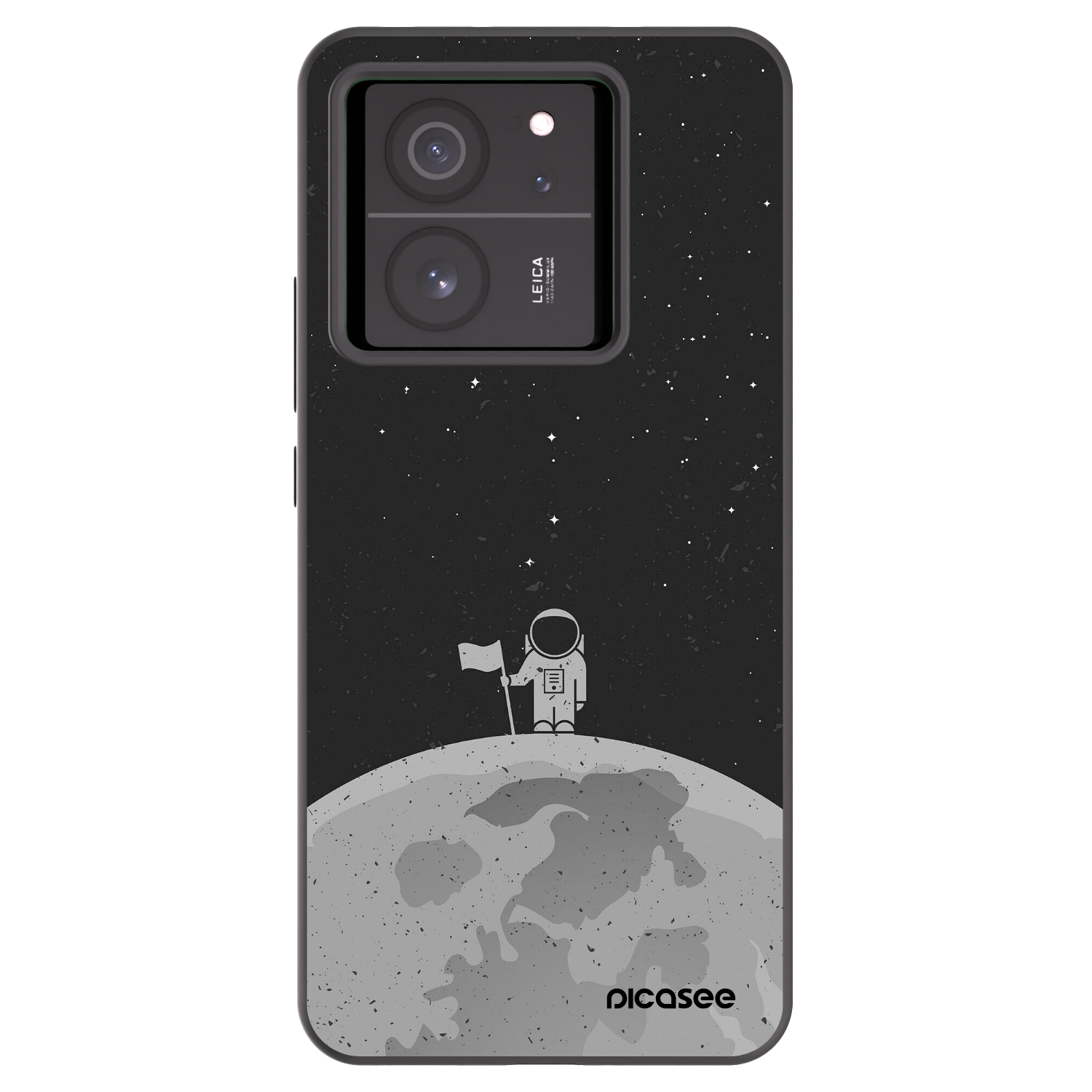 Picasee fekete szilikon tok az alábbi mobiltelefonokra Xiaomi 13T - Astronaut
