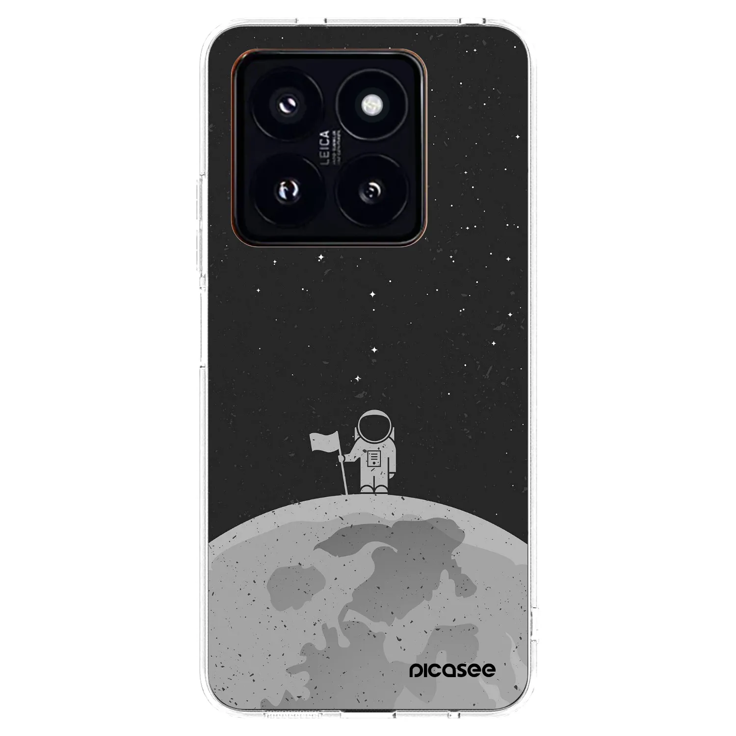 Picasee átlátszó szilikon tok az alábbi mobiltelefonokra Xiaomi 14 Pro - Astronaut