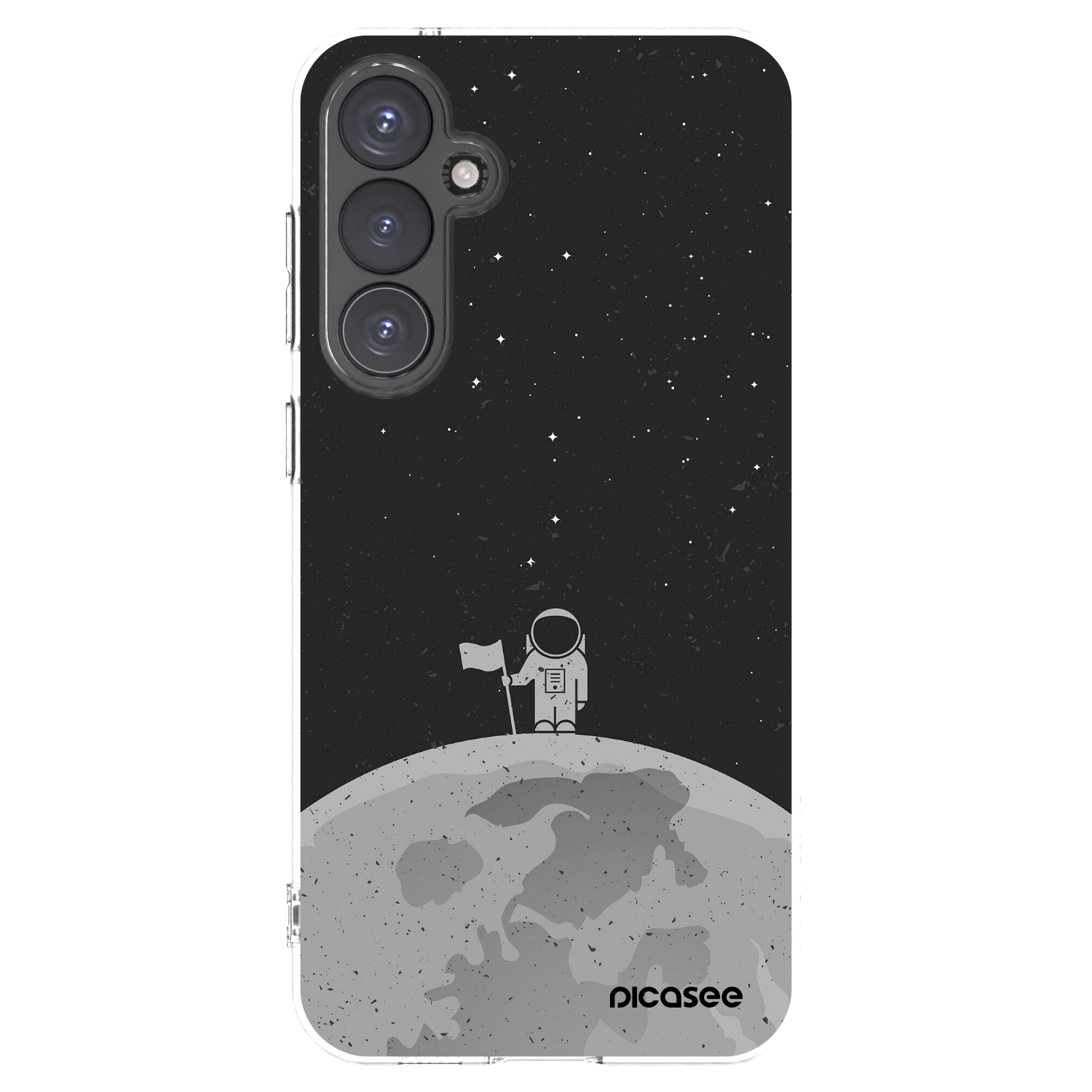 Picasee átlátszó szilikon tok az alábbi mobiltelefonokra Samsung Galaxy S23 FE S711B - Astronaut