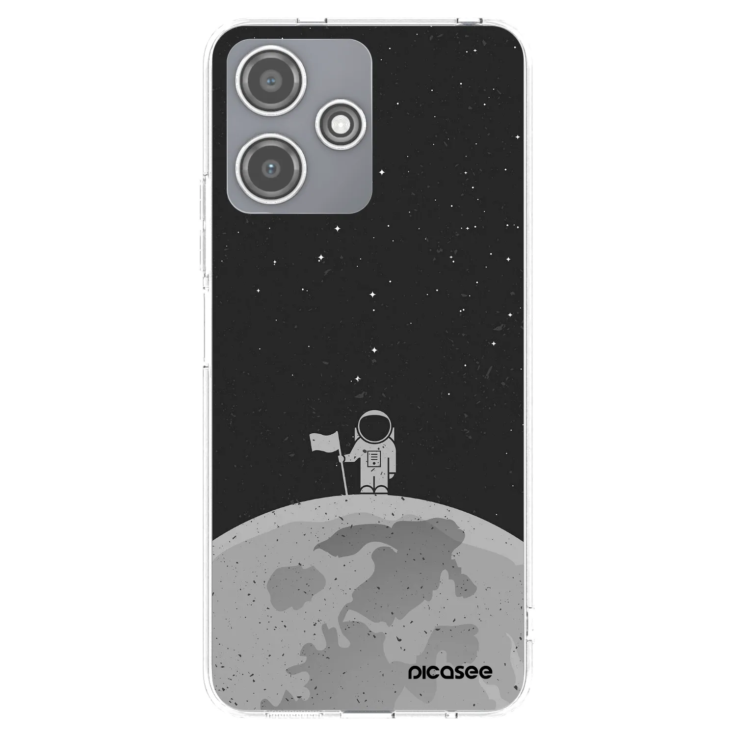 Picasee átlátszó szilikon tok az alábbi mobiltelefonokra Xiaomi Redmi 12 5G - Astronaut