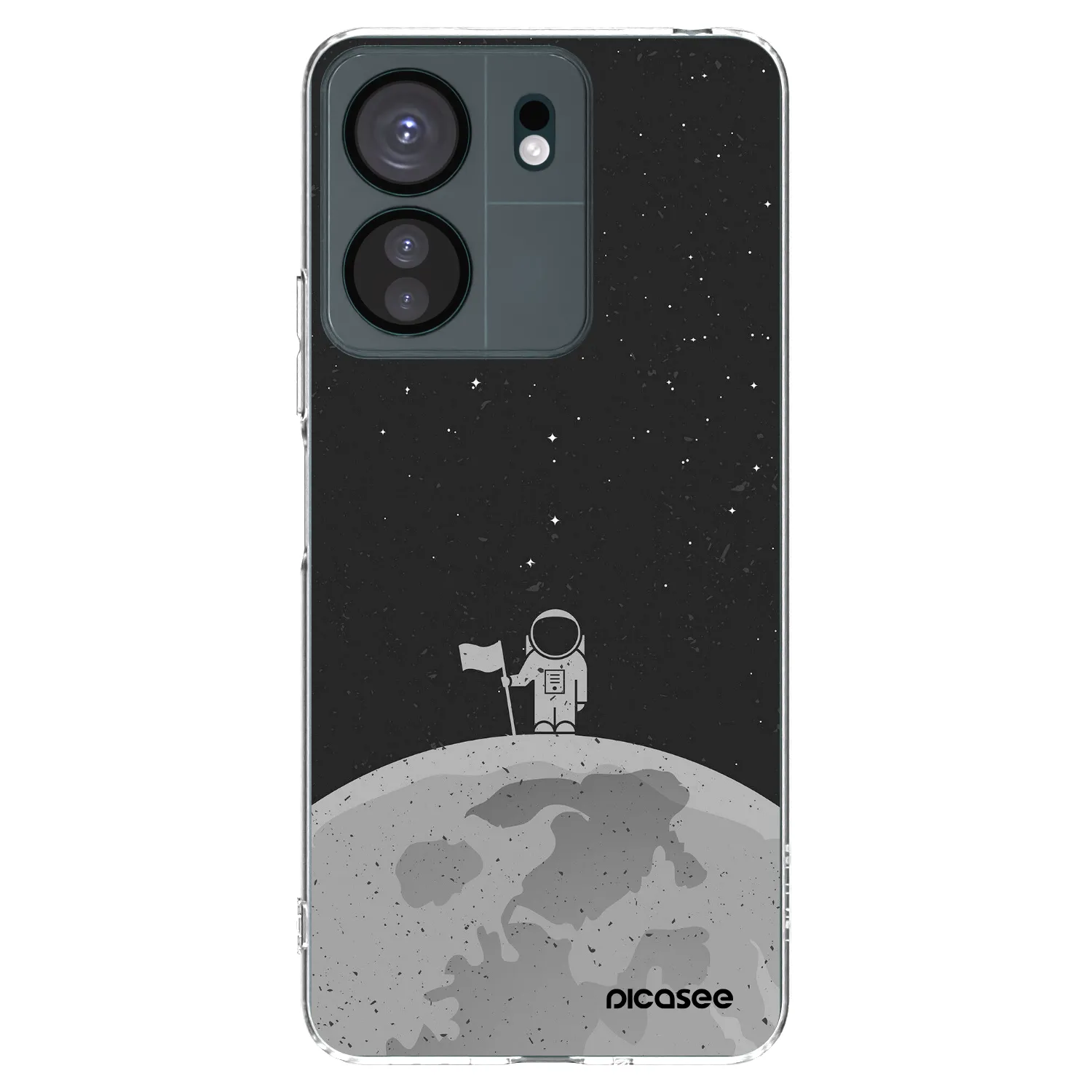 Picasee átlátszó szilikon tok az alábbi mobiltelefonokra Xiaomi Redmi 13C 4G - Astronaut