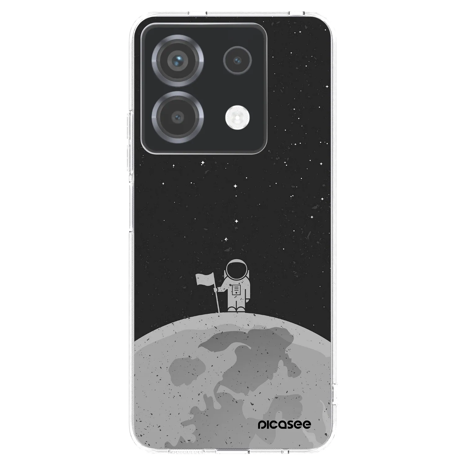 Picasee átlátszó szilikon tok az alábbi mobiltelefonokra Xiaomi Poco X6 - Astronaut