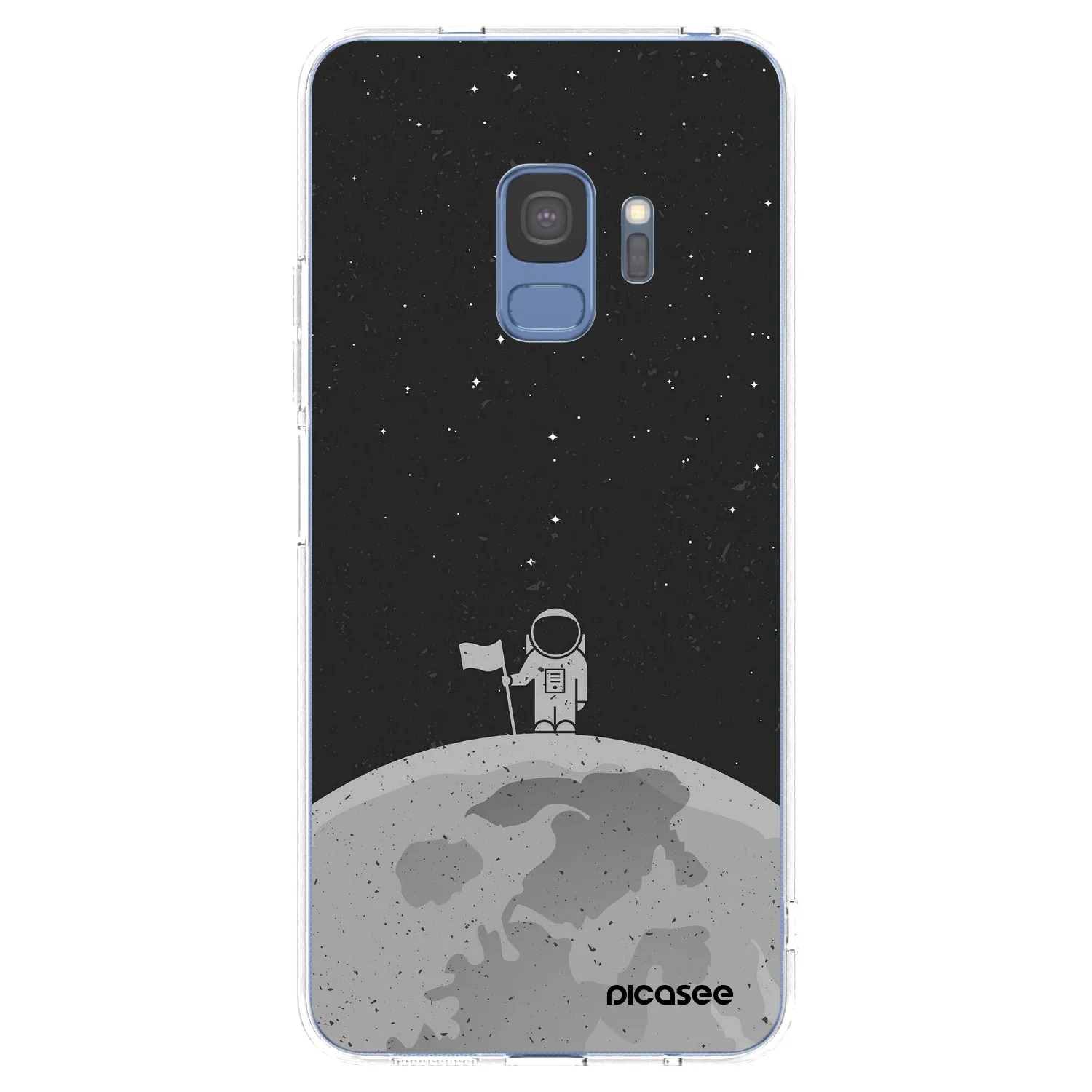 Picasee átlátszó szilikon tok az alábbi mobiltelefonokra Samsung Galaxy S9 G960F - Astronaut
