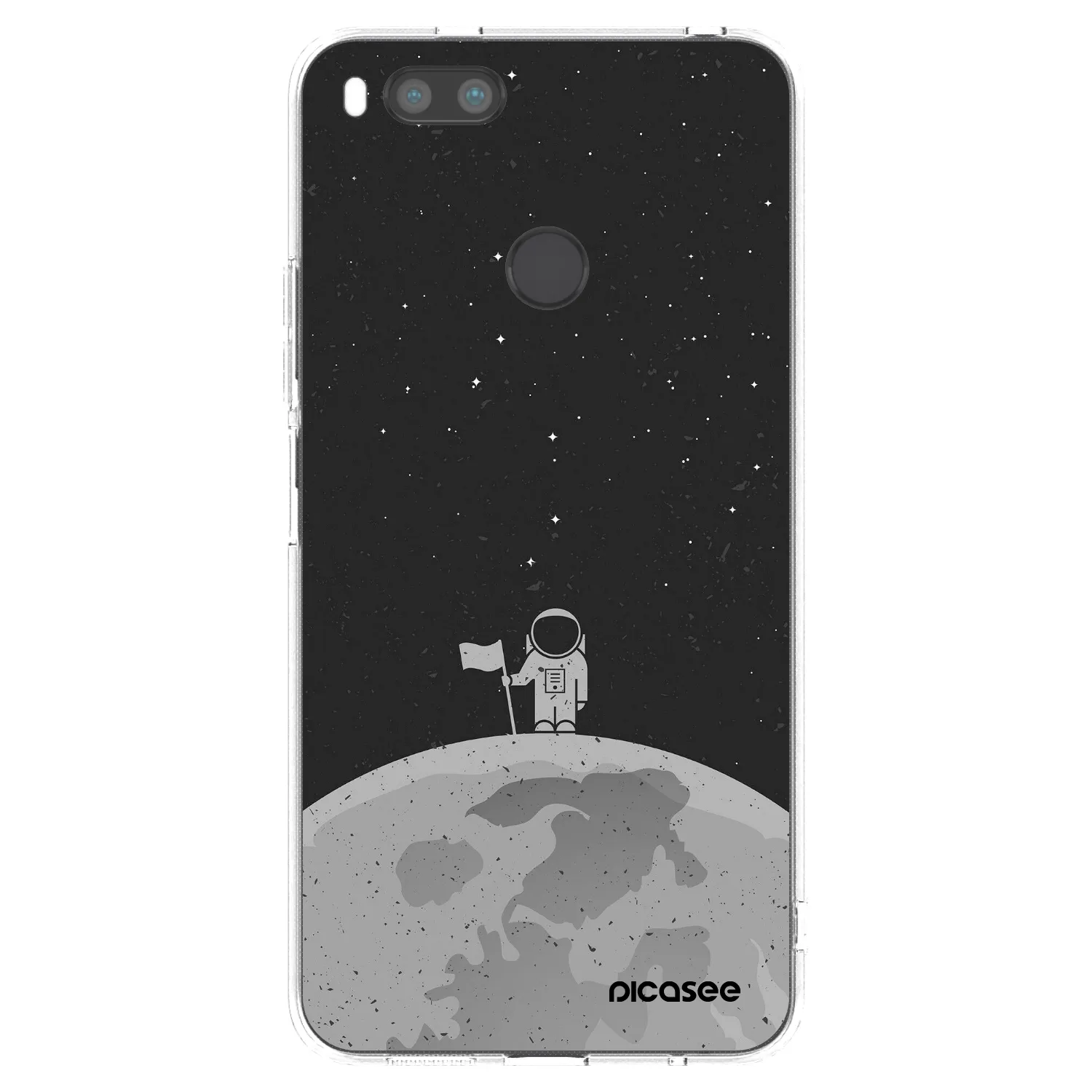Picasee átlátszó szilikon tok az alábbi mobiltelefonokra Xiaomi Mi A1 Global - Astronaut