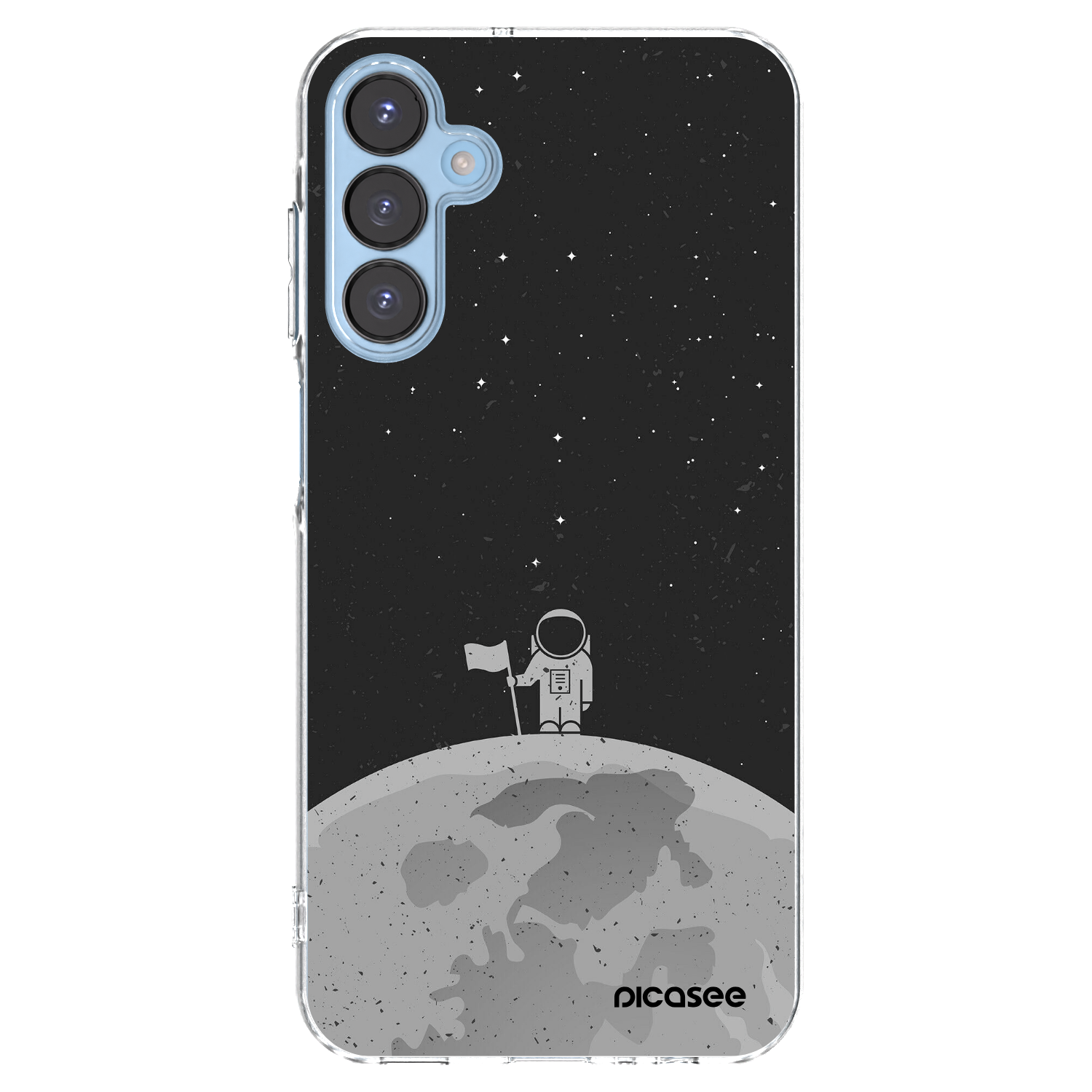 Picasee átlátszó szilikon tok az alábbi mobiltelefonokra Samsung Galaxy A15 A156B 5G - Astronaut