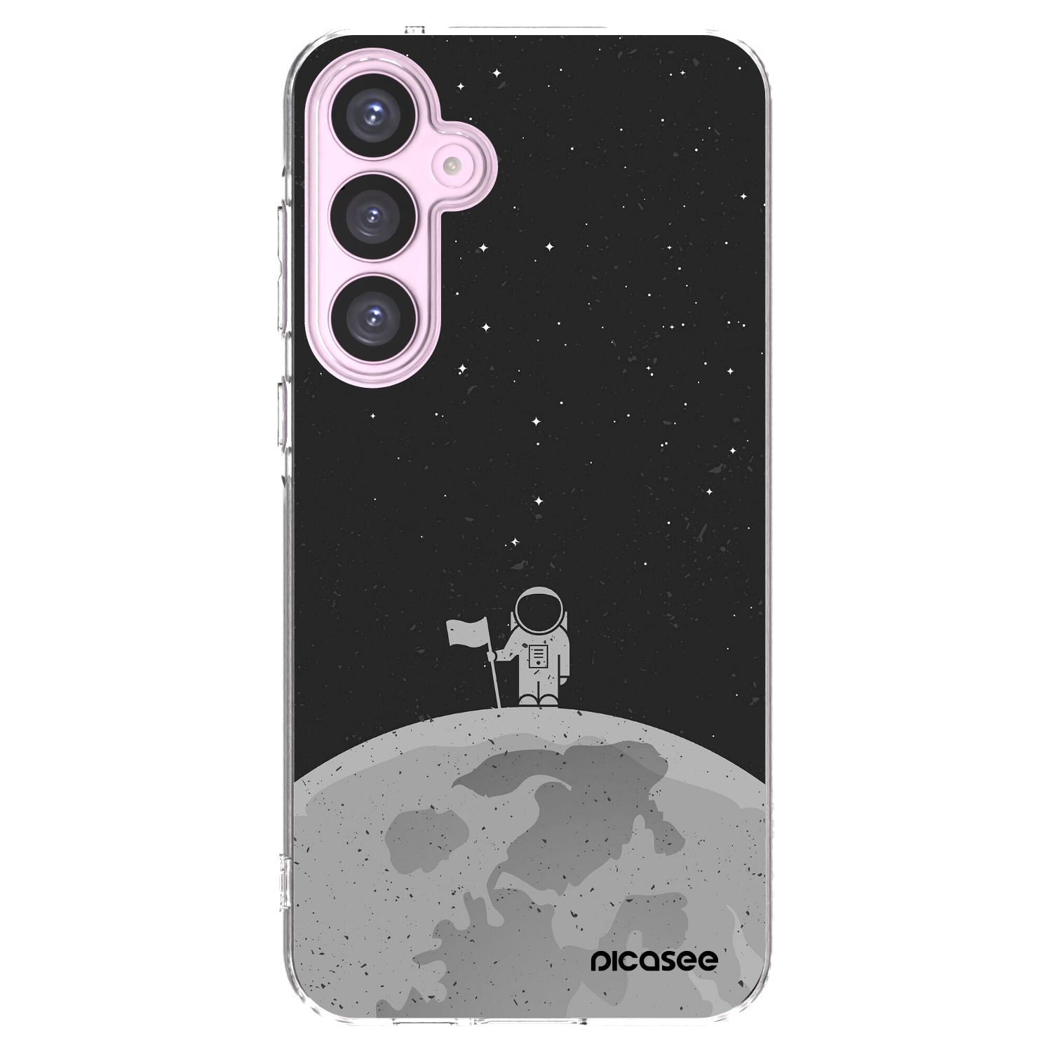 Picasee átlátszó szilikon tok az alábbi mobiltelefonokra Samsung Galaxy A55 5G A556B - Astronaut