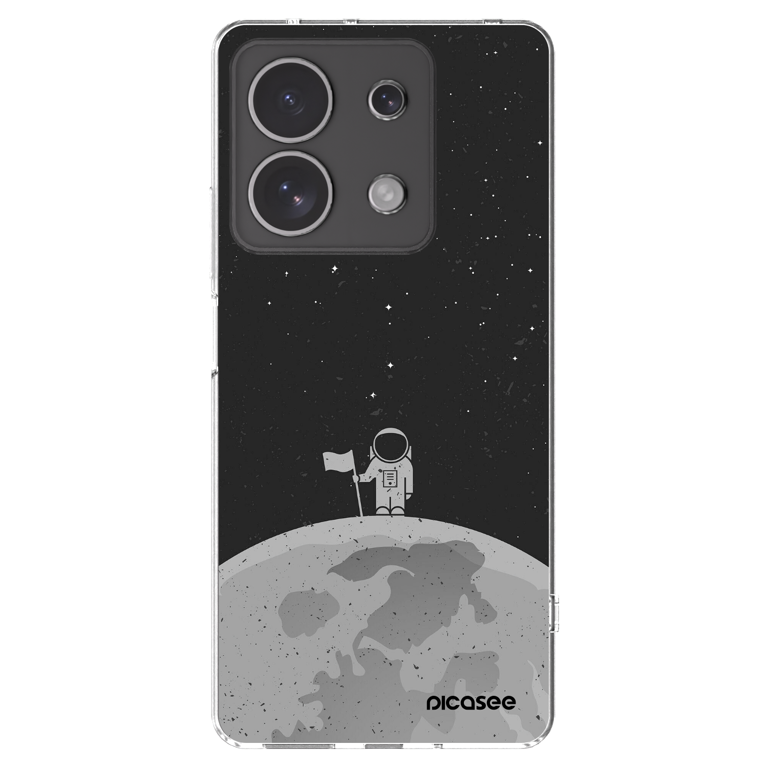 Picasee átlátszó szilikon tok az alábbi mobiltelefonokra Xiaomi Redmi Note 13 4G - Astronaut