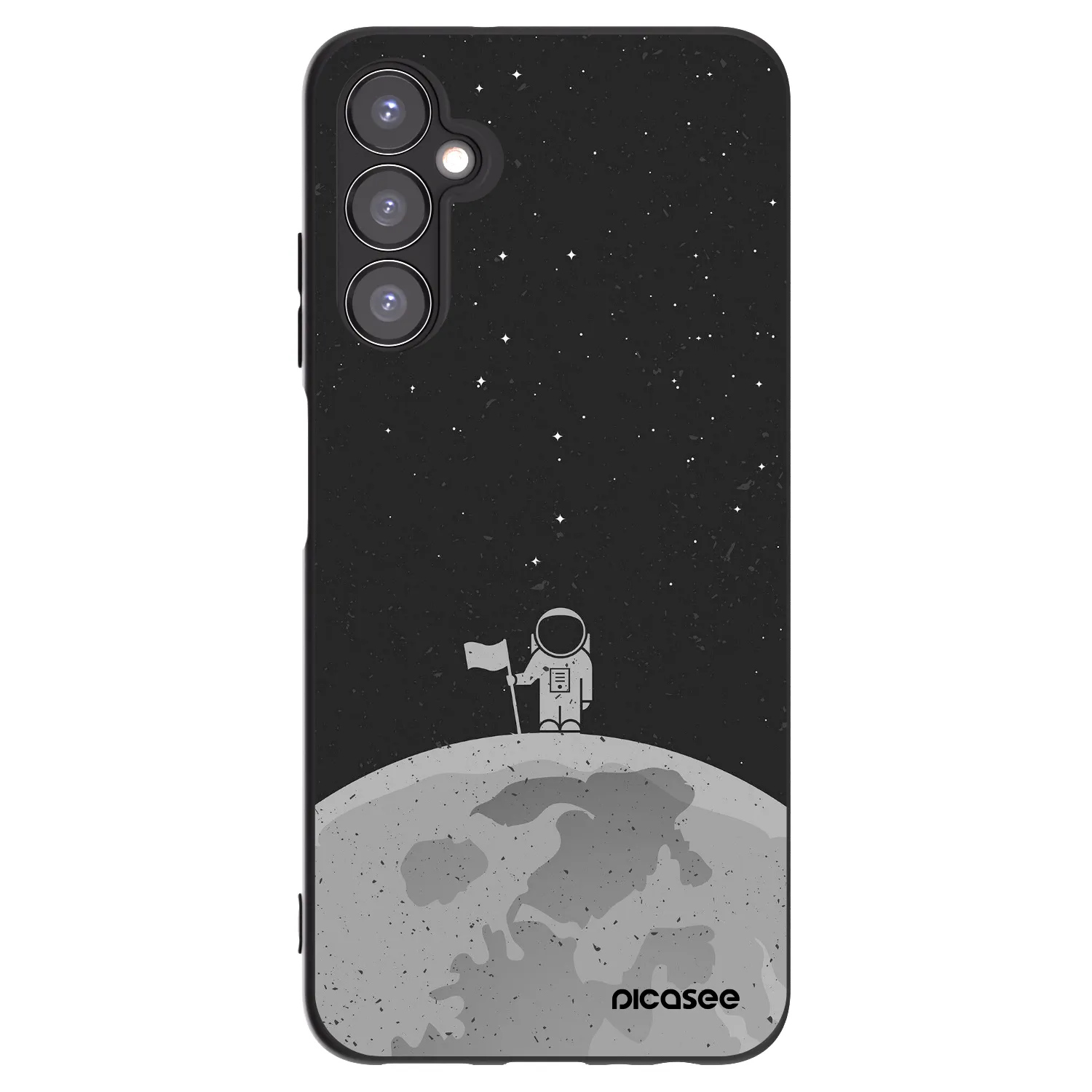 Picasee fekete szilikon tok az alábbi mobiltelefonokra Samsung Galaxy A05s A057G - Astronaut