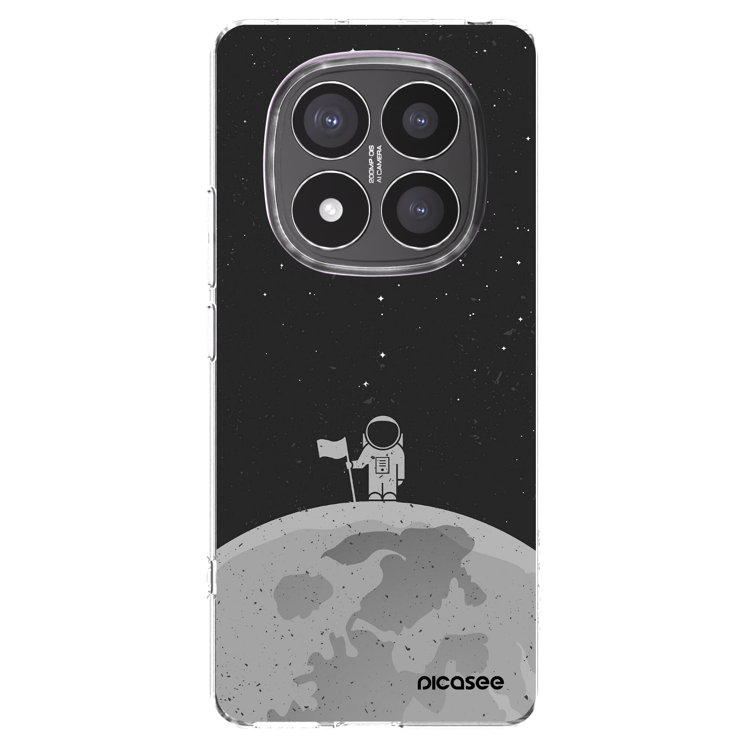 Picasee átlátszó szilikon tok az alábbi mobiltelefonokra Xiaomi Redmi Note 14 Pro+ 5G - Astronaut