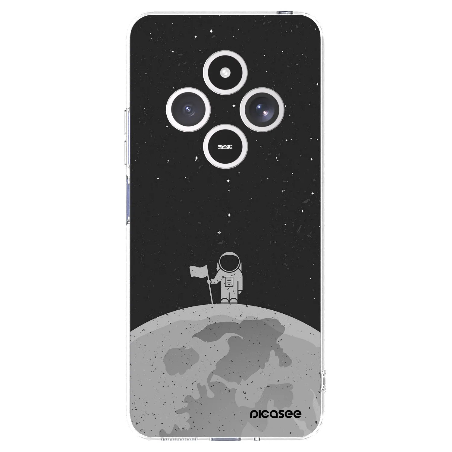 Picasee átlátszó szilikon tok az alábbi mobiltelefonokra Xiaomi Redmi 14C - Astronaut
