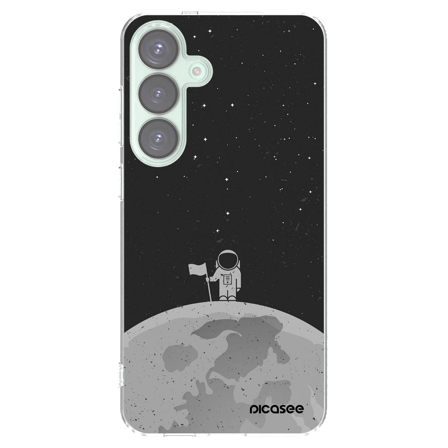 Picasee átlátszó szilikon tok az alábbi mobiltelefonokra Samsung Galaxy S25+ 5G - Astronaut