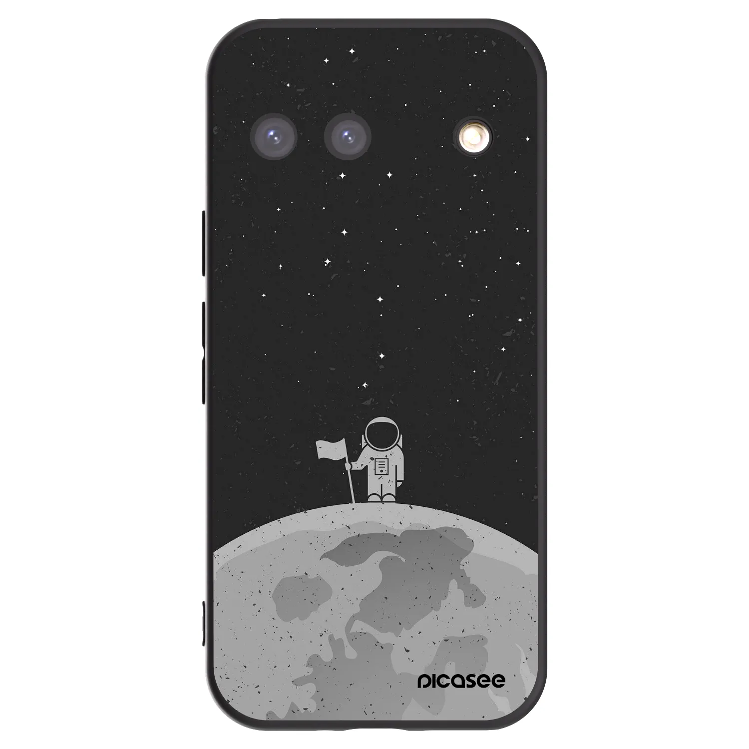 Picasee fekete szilikon tok az alábbi mobiltelefonokra Google Pixel 9 - Astronaut