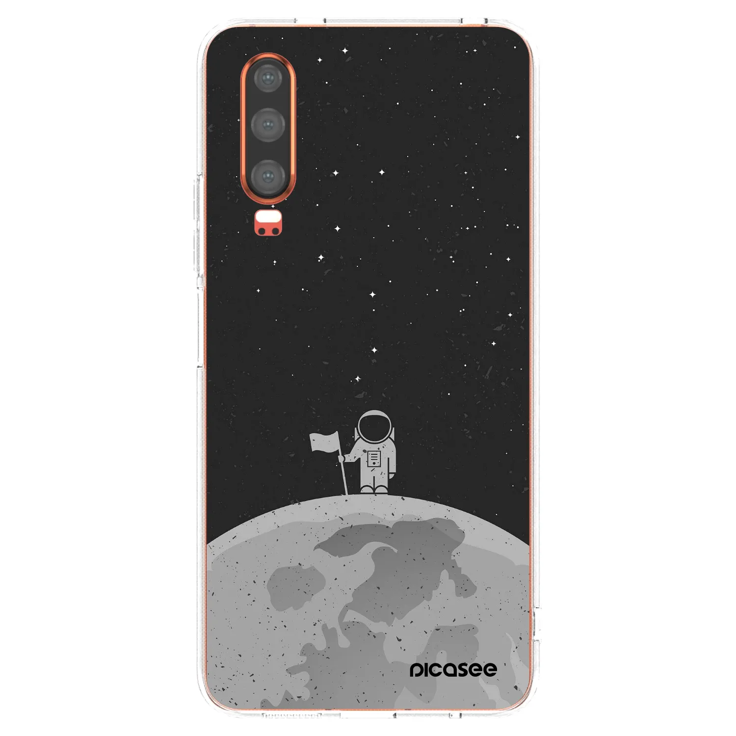 Picasee átlátszó szilikon tok az alábbi mobiltelefonokra Huawei P30 - Astronaut