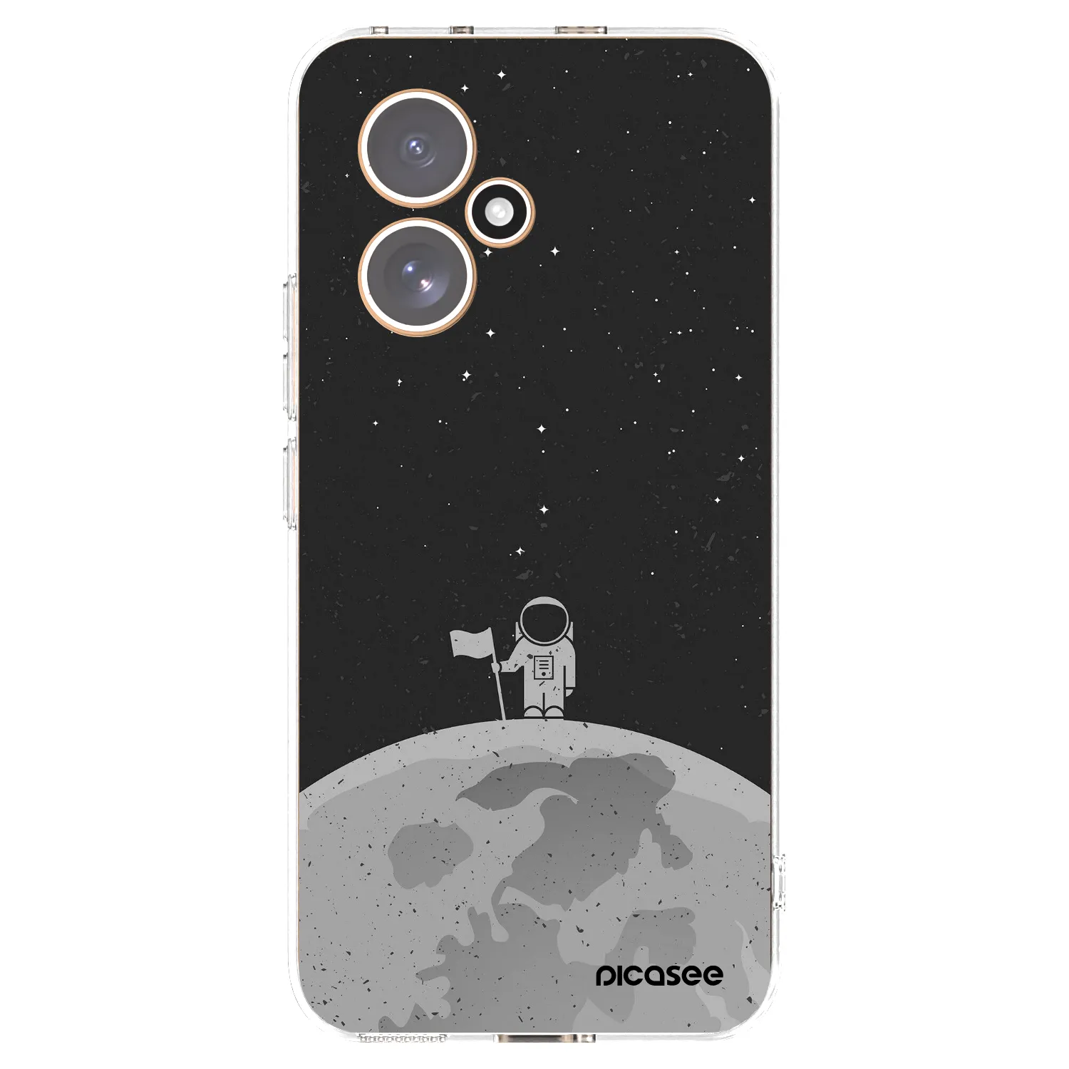 Picasee átlátszó szilikon tok az alábbi mobiltelefonokra Honor 400 5G - Astronaut