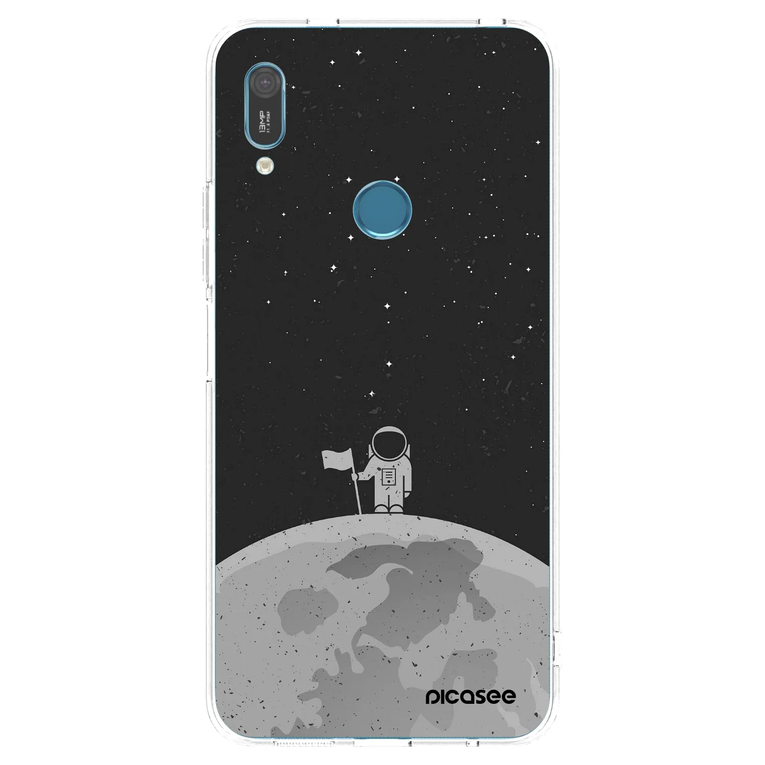Picasee átlátszó szilikon tok az alábbi mobiltelefonokra Huawei Y6 2019 - Astronaut