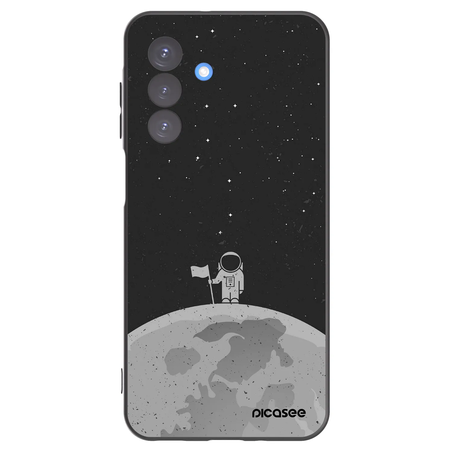 Picasee fekete szilikon tok az alábbi mobiltelefonokra Samsung Galaxy A17 5G - Astronaut