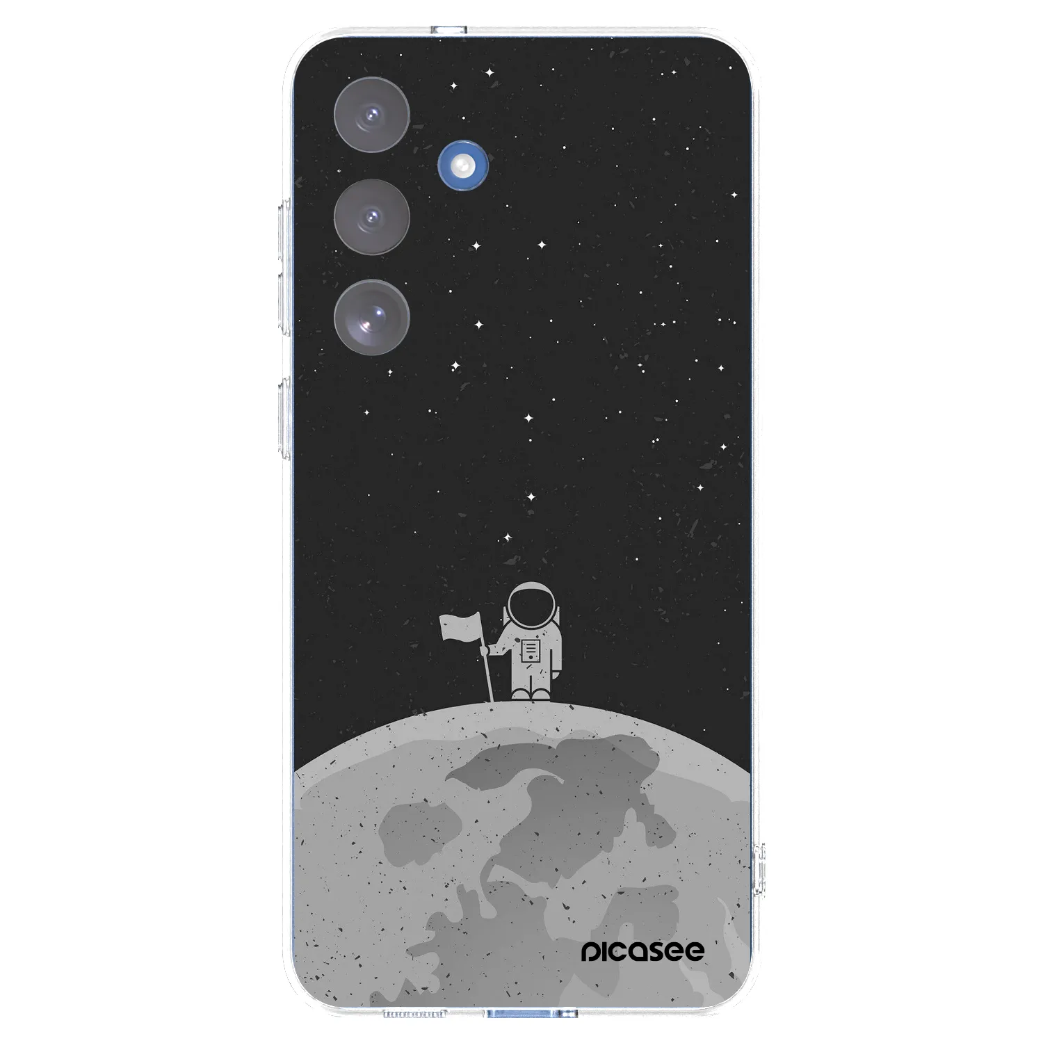 Picasee átlátszó szilikon tok az alábbi mobiltelefonokra Samsung Galaxy S25 FE 5G - Astronaut
