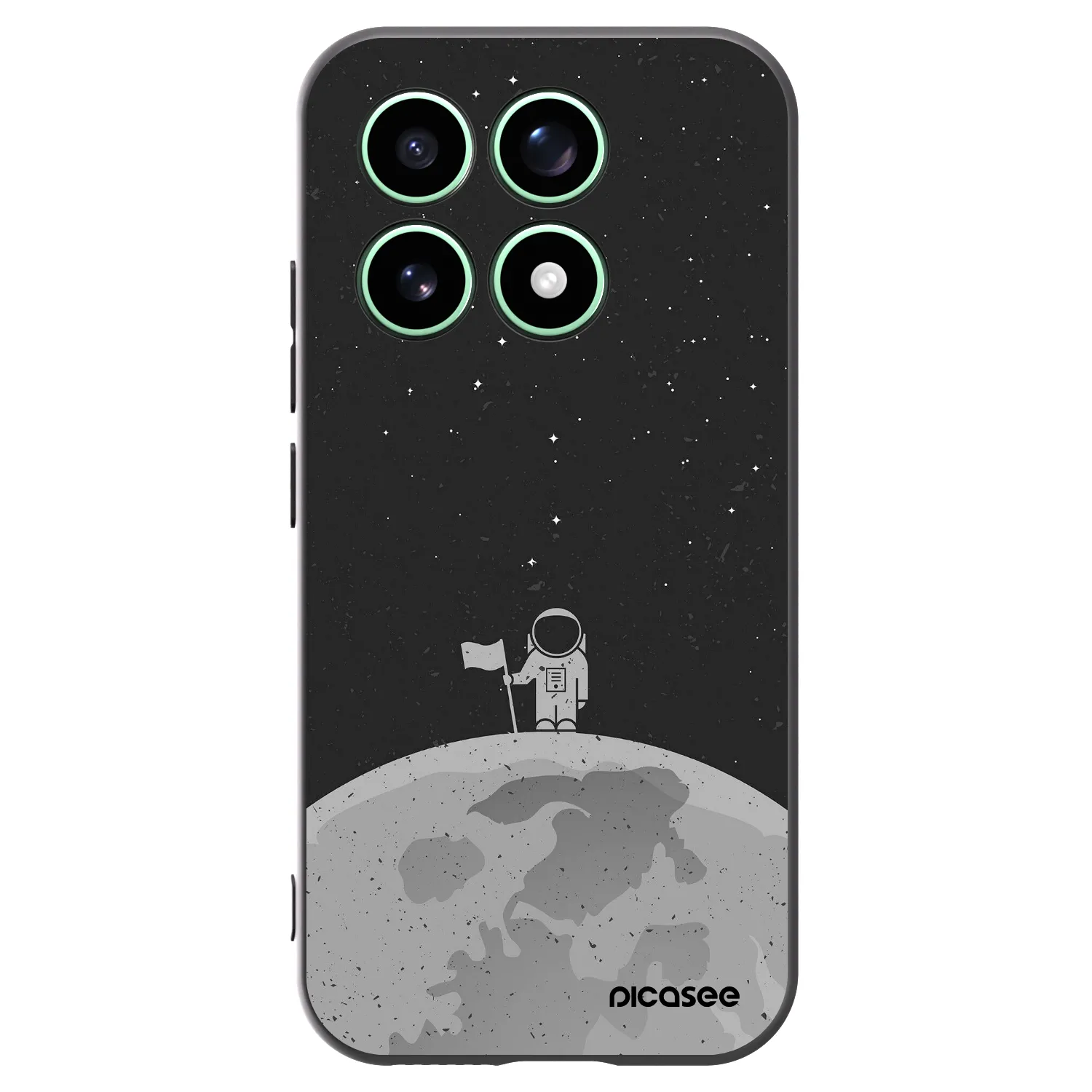 Picasee fekete szilikon tok az alábbi mobiltelefonokra Xiaomi 17 - Astronaut