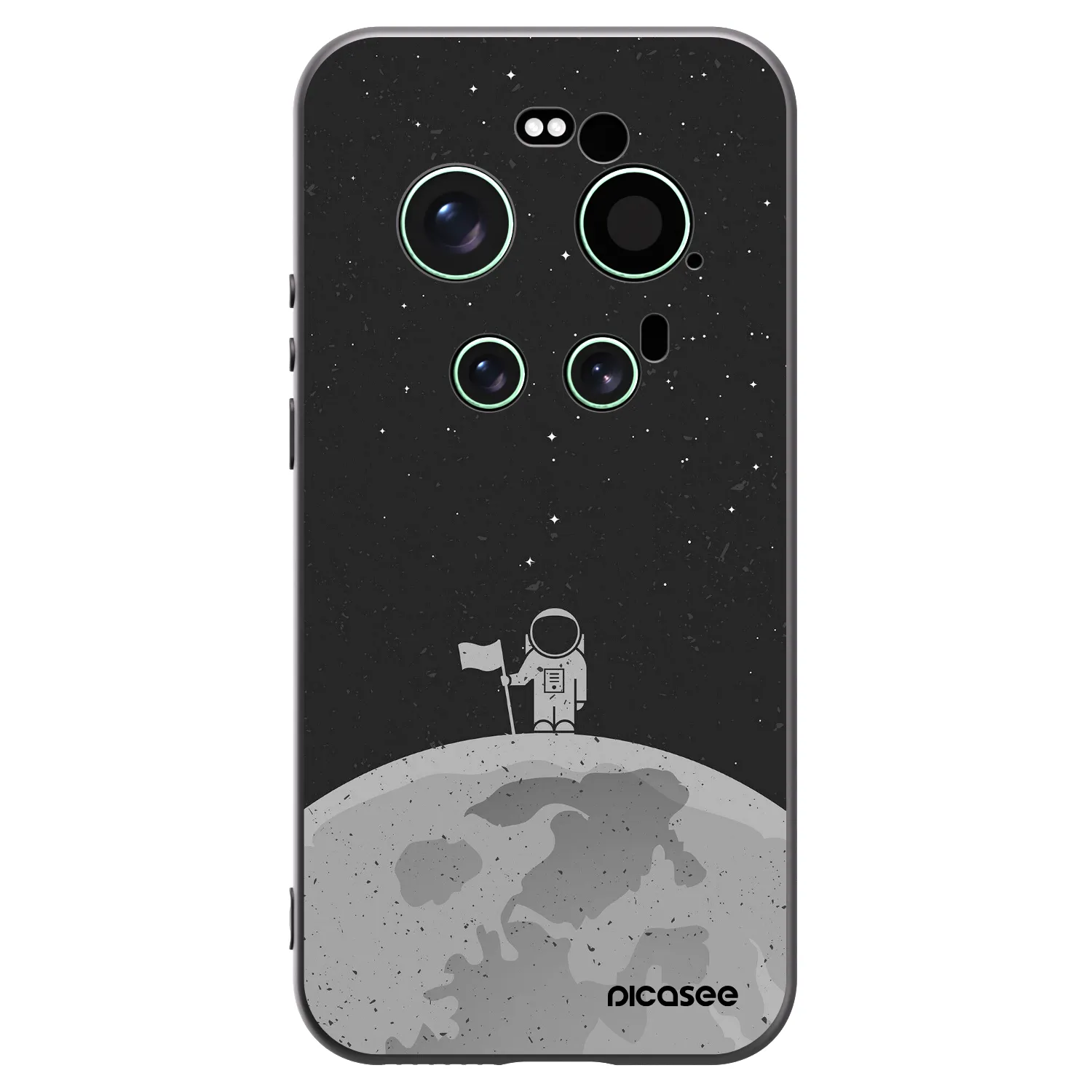 Picasee fekete szilikon tok az alábbi mobiltelefonokra Xiaomi 17 Ultra - Astronaut