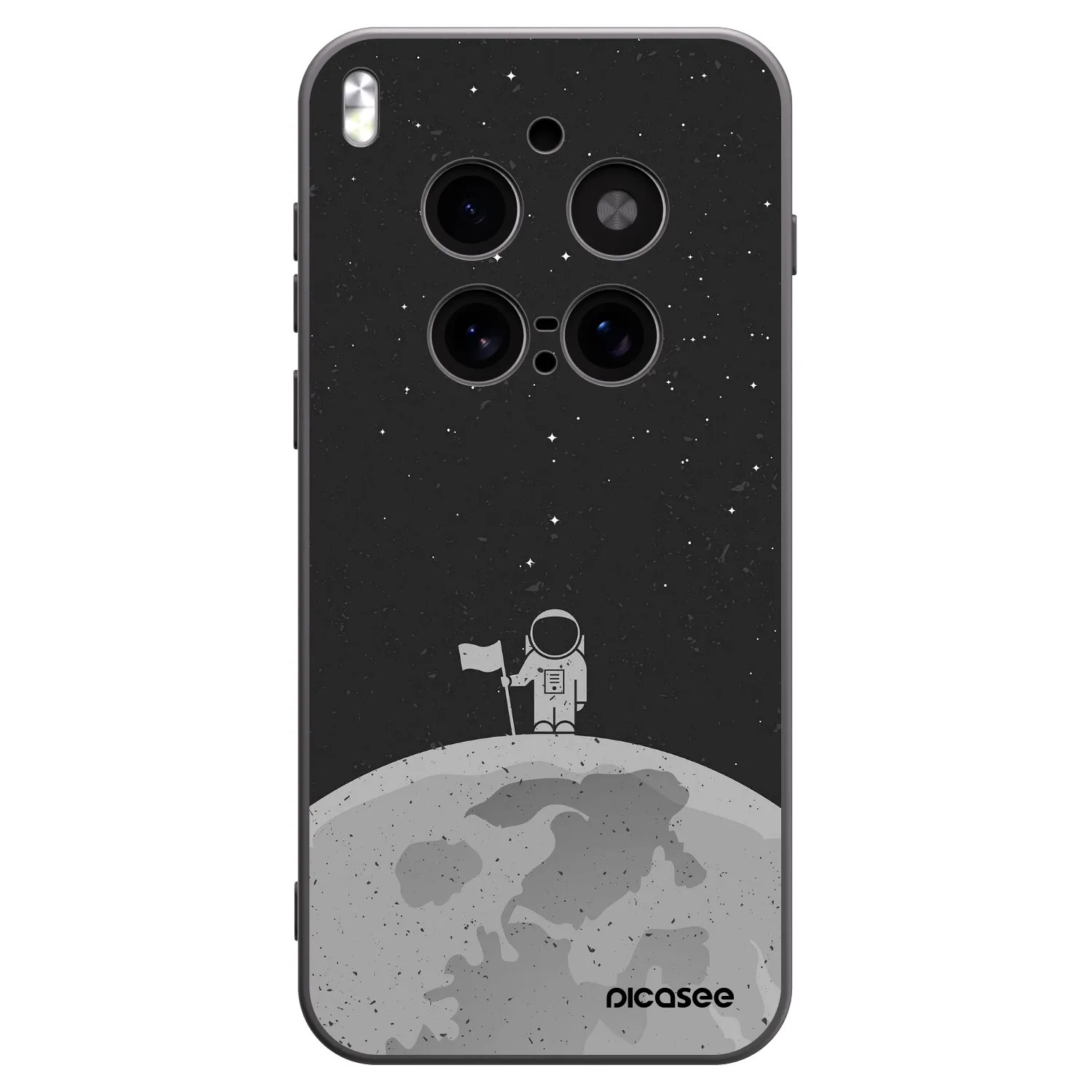 Picasee fekete szilikon tok az alábbi mobiltelefonokra Vivo X300 Pro - Astronaut