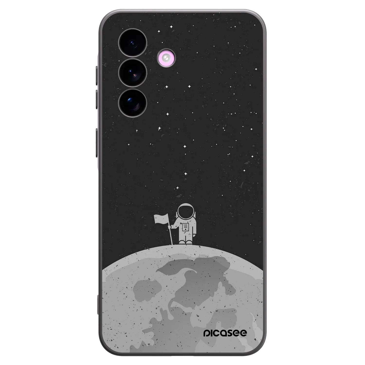 Picasee fekete szilikon tok az alábbi mobiltelefonokra Samsung Galaxy A57 5G - Astronaut