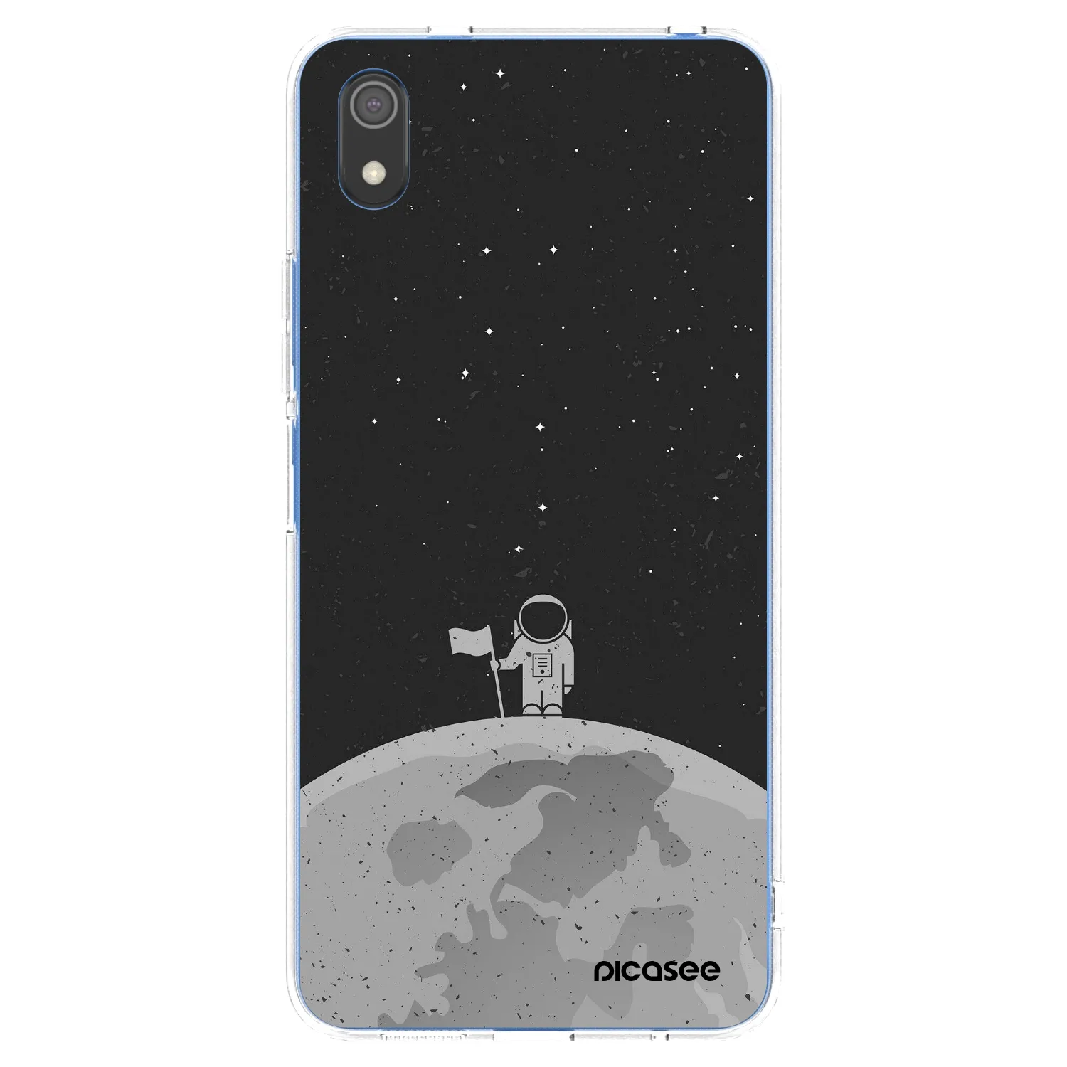 Picasee átlátszó szilikon tok az alábbi mobiltelefonokra Xiaomi Redmi 7A - Astronaut