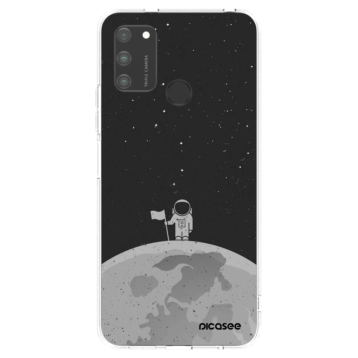 Picasee átlátszó szilikon tok az alábbi mobiltelefonokra Honor 9A - Astronaut