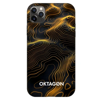 Szilikon tok erre a típusra Apple iPhone 11 Pro Max - OKTAGON - Fightflow Abstract