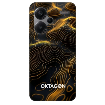 Szilikon tok erre a típusra Xiaomi Redmi Note 13 Pro+ 5G - OKTAGON - Fightflow Abstract