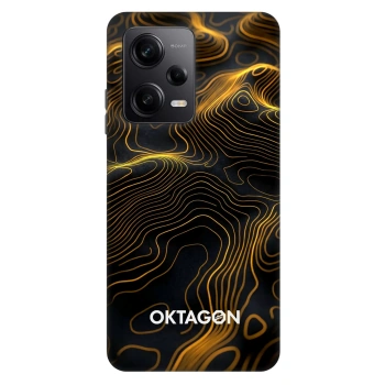 Szilikon tok erre a típusra Xiaomi Redmi Note 12 Pro 5G - OKTAGON - Fightflow Abstract