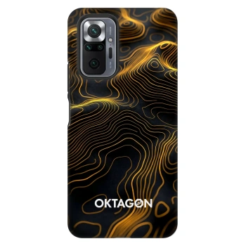 Szilikon tok erre a típusra Xiaomi Redmi Note 10 Pro - OKTAGON - Fightflow Abstract