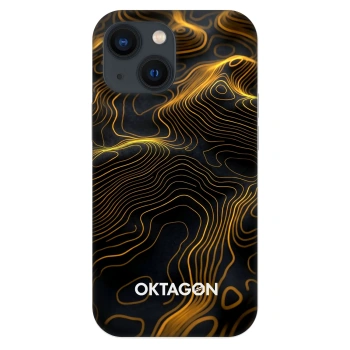 Szilikon tok erre a típusra Apple iPhone 13 mini - OKTAGON - Fightflow Abstract