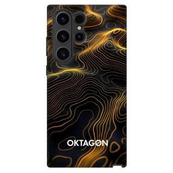 Szilikon tok erre a típusra Samsung Galaxy S22 Ultra 5G - OKTAGON - Fightflow Abstract