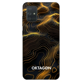 Szilikon tok erre a típusra Samsung Galaxy A71 A715F - OKTAGON - Fightflow Abstract