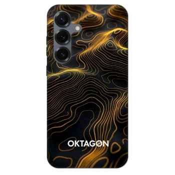 Szilikon tok erre a típusra Samsung Galaxy S25 5G - OKTAGON - Fightflow Abstract