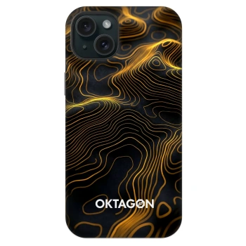 Szilikon tok erre a típusra Apple iPhone 14 Plus - OKTAGON - Fightflow Abstract