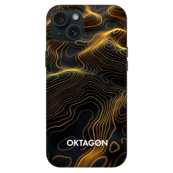 Szilikon tok erre a típusra Apple iPhone 15 Plus - OKTAGON - Fightflow Abstract