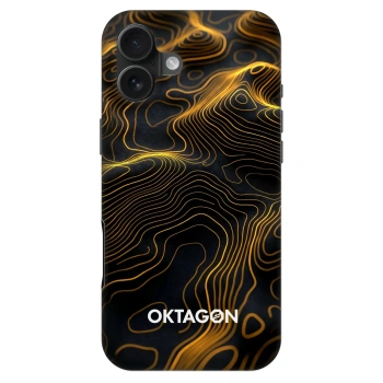 Szilikon tok erre a típusra Apple iPhone 16 Plus - OKTAGON - Fightflow Abstract