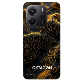 Szilikon tok erre a típusra Xiaomi Redmi Note 14 4G - OKTAGON - Fightflow Abstract