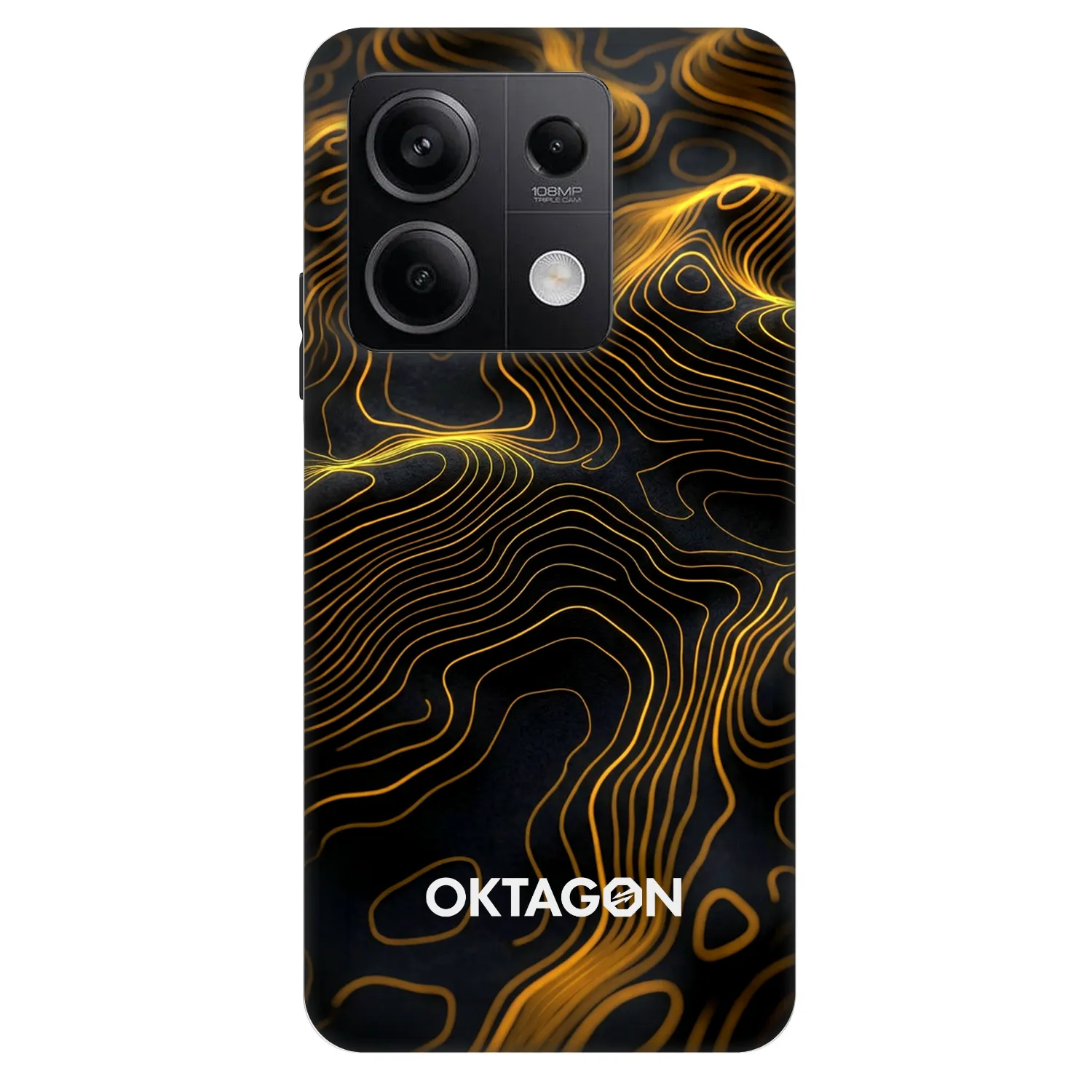 Picasee Fashion Case Xiaomi Redmi Note 13 5G - OKTAGON - Fightflow Abstract