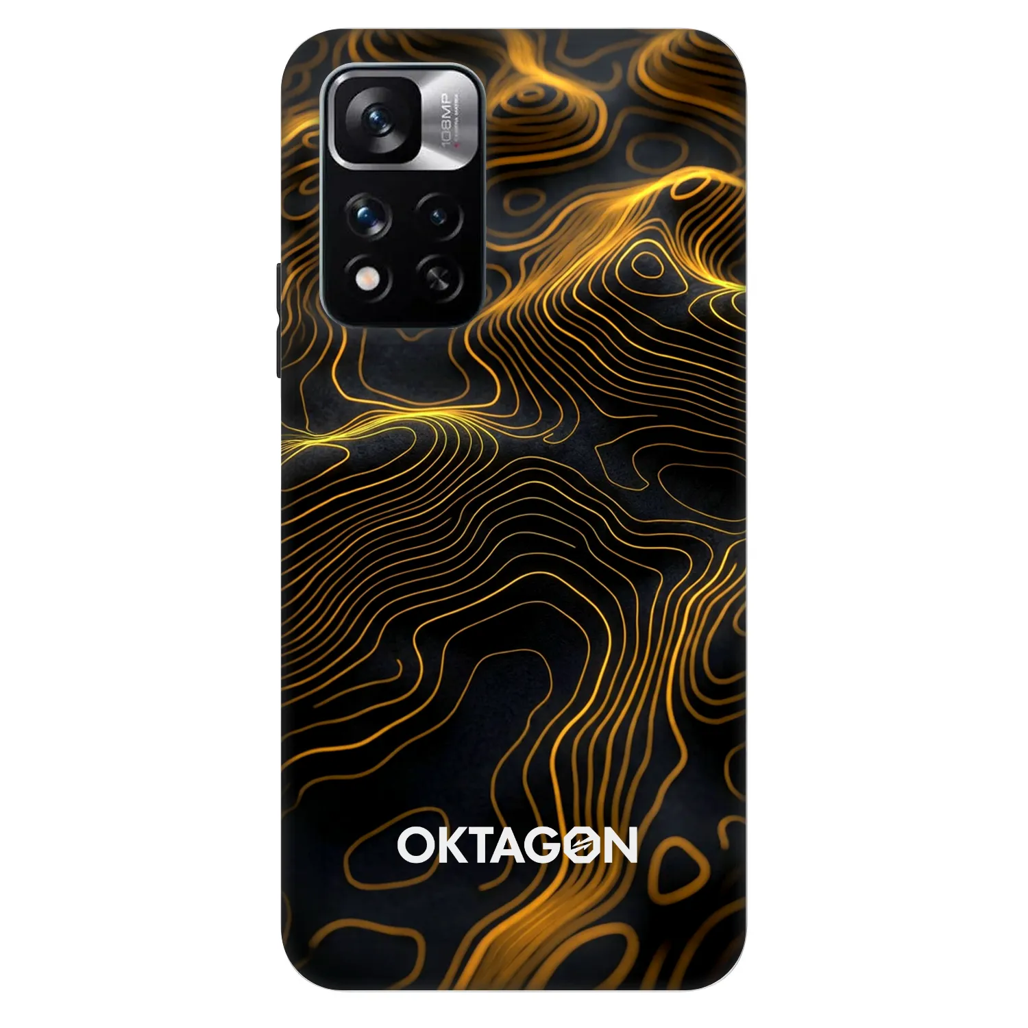 Picasee Fashion Case Xiaomi Redmi Note 11 Pro - OKTAGON - Fightflow Abstract