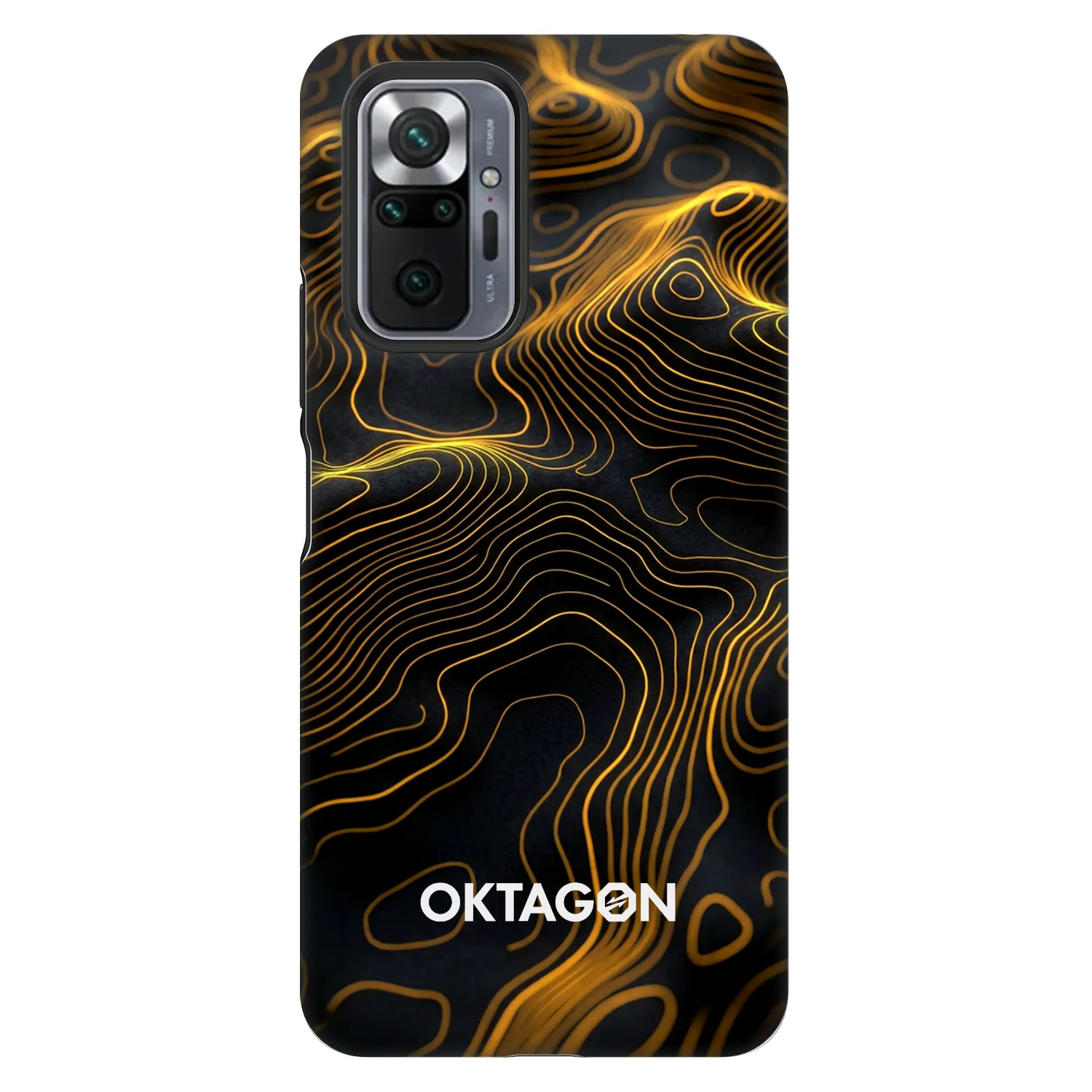 Picasee Fashion Case Xiaomi Redmi Note 10 Pro - OKTAGON - Fightflow Abstract